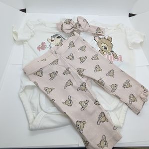 H&M * Disney Bambi set for 3 month baby